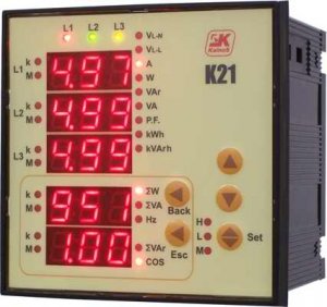 Gossen Metrawatt K21 Multifunctional Indicator for Mains Quantities QATAR
