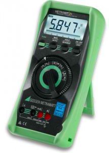 Gossen Metrawatt METRAHIT 2+ TRMS Digital Multimeter with Analog Bar Graph and Temperature Measuring Instrument QATAR