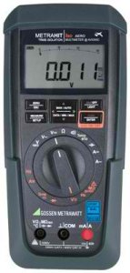 Gossen Metrawatt METRAHIT ISO AERO TRMS Multimeter with Insulation Measurement for Avionic Services QATAR