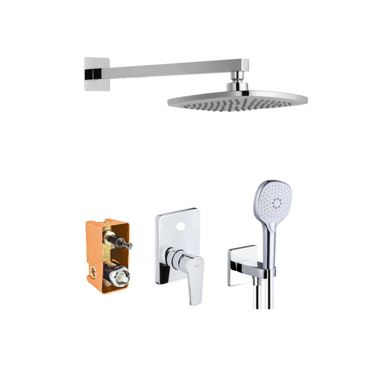 Azure Optimal Chrome Concealed Mixer 2‑Way
