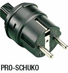 Gossen Metrawatt PRO-SCHUKO Plug Inserts for Germany – SCHUKO System QATAR
