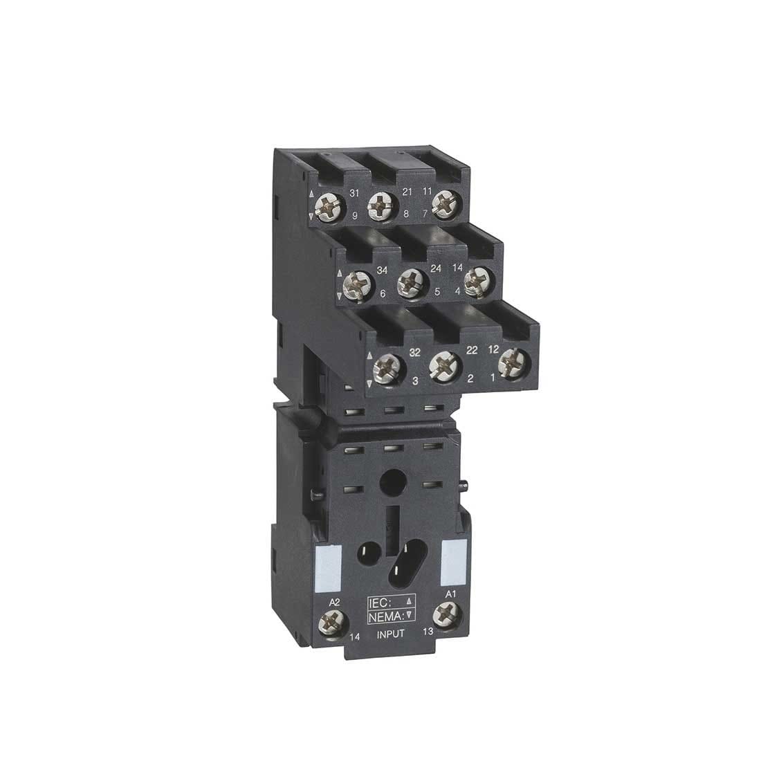 SCHNEIDER – Socket RXZ, Separate Contact, 10 A, < 250 V, Connector, For Relay RXM3, Supplier Part Number: RXZE2S111M Qatar