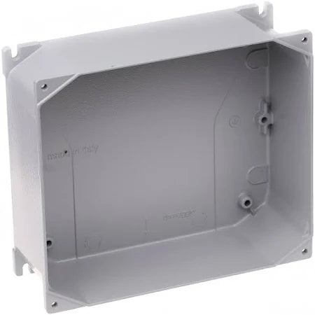 Scame JUNCTION BOX 253x217x93mm IP66 grey die cast aluminum