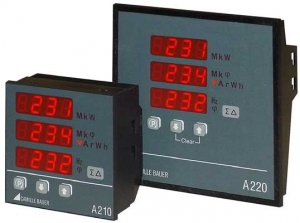 Gossen Metrawatt SINEAX A220 Multifunctional Power Monitor 144 x 144 mm QATAR