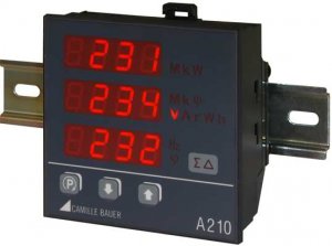 Gossen Metrawatt SINEAX A210 Multifunctional Power Monitor 96 x 96 mm QATAR