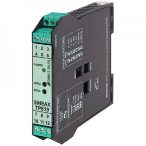 Gossen Metrawatt SINEAX TP619 Potentiometric to DC Isolating Amplifier, Signal Converter QATAR
