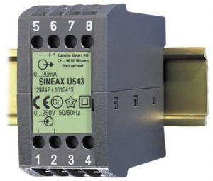 Gossen Metrawatt SINEAX U543 AC Voltage Transducer, Self-powered QATAR
