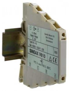 Gossen Metrawatt SINEAX V610 Temp. Transducer, PT100 Inputs, without Electr. Isolation QATAR