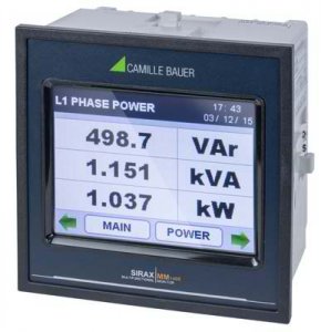 Gossen Metrawatt SIRAX MM1400 Programmable Unit for Heavy Current Monitoring with Display, TFT QATAR