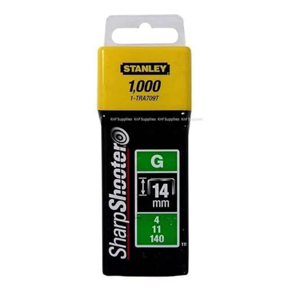 Stanley Type G Staples Silver
