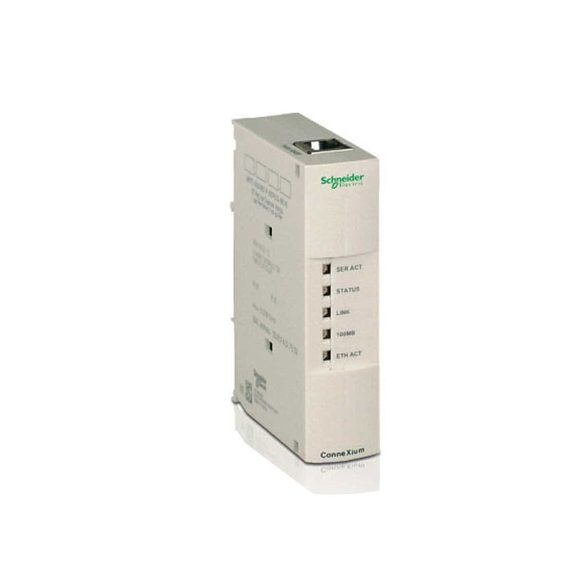 SCHNEIDER – Twidoport Interface Module, Connexium, 1 Port 10Base-T/100Base-Tx, Supplier Part Number: TWD01100 Qatar