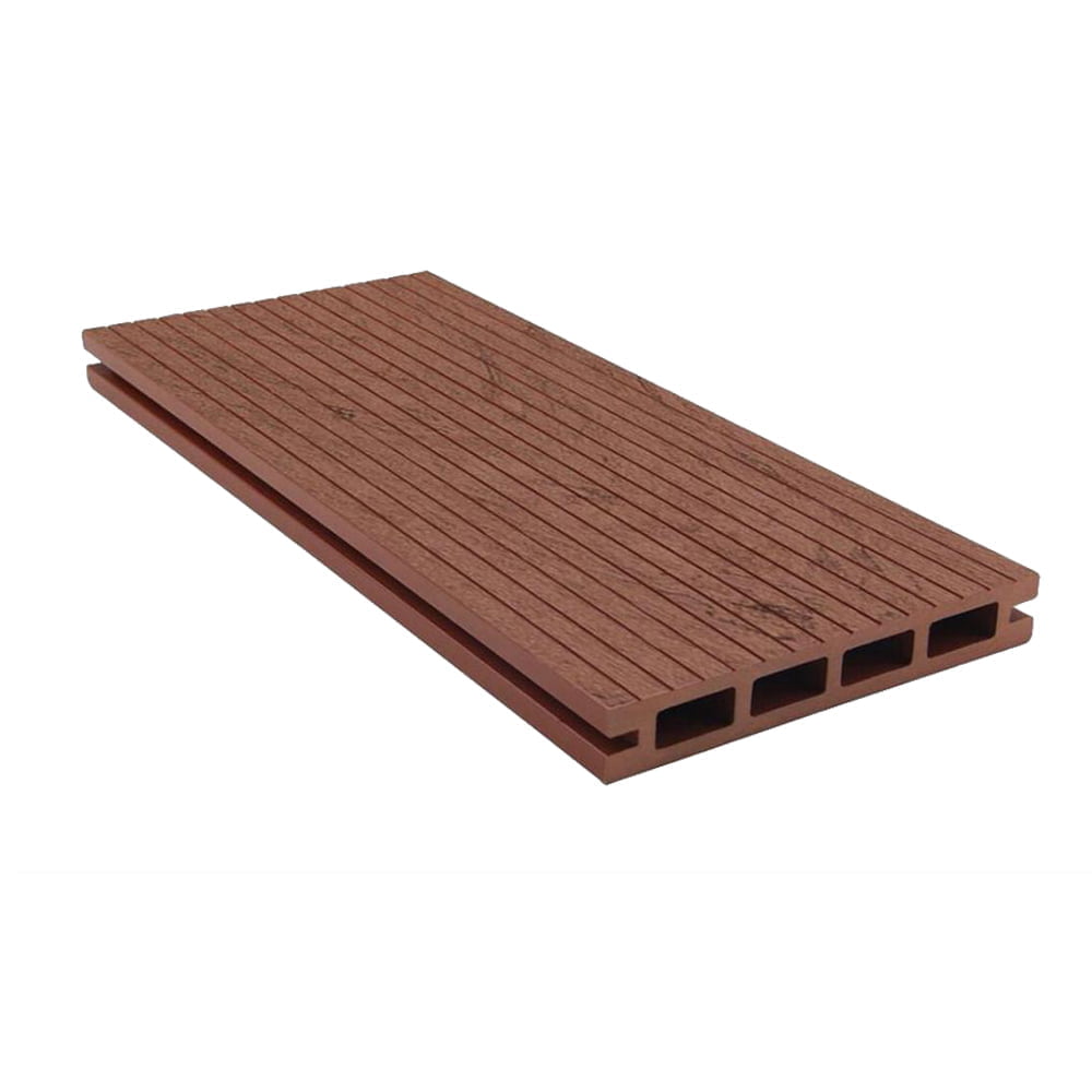 Wpc Circle Hollow Deck Stone Grey