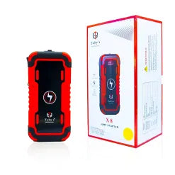 TOBY’S X8 Powerful Car Jump Starter – 8000mAh, 29.6Wh, Wireless Power Bank for Electronic Devices