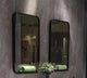 LED Bathroom Mirror – Matt Black Frame