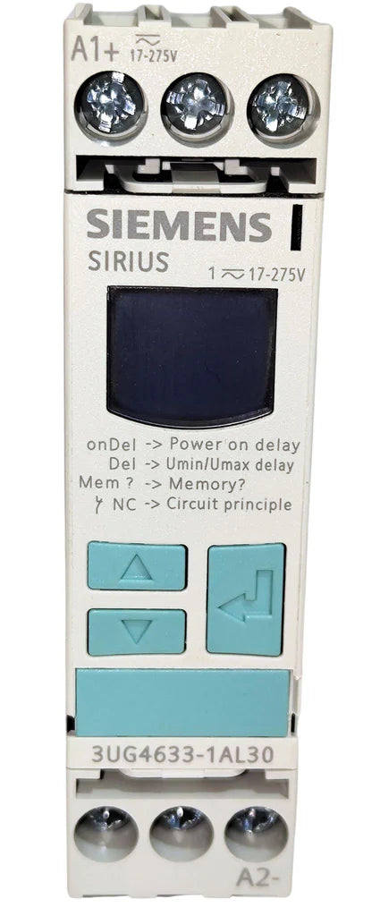 SIEMENS 3UG4633-1AL30 Monitoring Relay