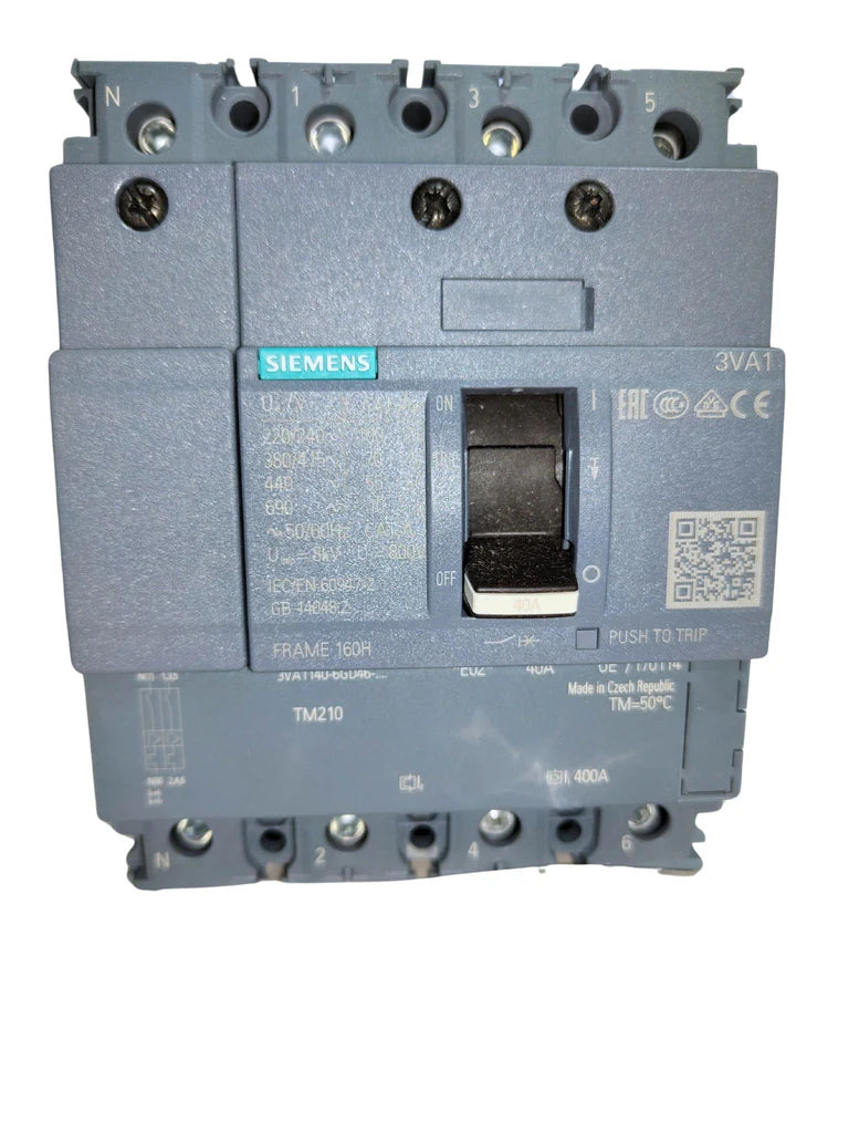 SIEMENS 3VA1140-6GD46-0AA0 Circuit breaker
