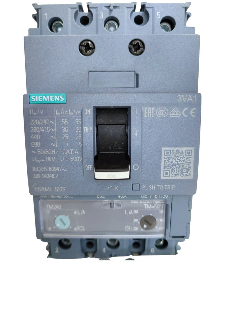 SIEMENS 3VA1140-4EF36-0AA0 Circuit breaker