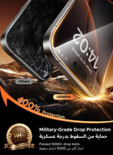 2-Pack for iPhone 17 Pro Max Privacy Screen Protector, 9H Hardness, 28° Blocks Views, Anti-spy Tempered-Glass Support Face ID with Easy Installation Tool, Case Friendly, Scratch Resistant -