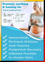 Foldable Sitz Bath for Toilet Seat