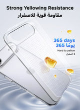 iPhone Air Case Full-coverage Phone Case Military-Grade Drop Protection iPhone Air Cover Delay Yellowing Wear-resistant Anti Scratch & Fingerprint 17 Air Case Ultra Slim Extra Raised Edge