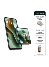 Razr 60 Ultra 5G Dual SIM Scarab 16GB RAM 512 GB With Free (Moto Buds Plus + 6 Months Screen Damage Protection) - Middle East Version