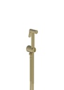 Round Hand Spray with Shut-Off – Soft Brass