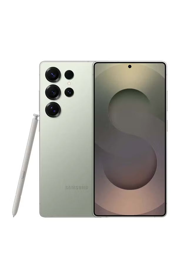 Galaxy S25 Ultra AI Dual SIM Jadegreen 12GB RAM 256GB 5G - Middle East Version