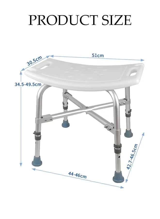 Adjustable Anti-Slip Shower Chair