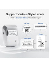 NIIMBOT B1 Inkless Thermal Label Printer