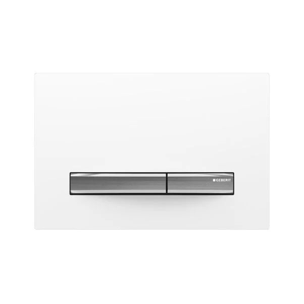 Geberit Sigma50 Dual Flush Plate White