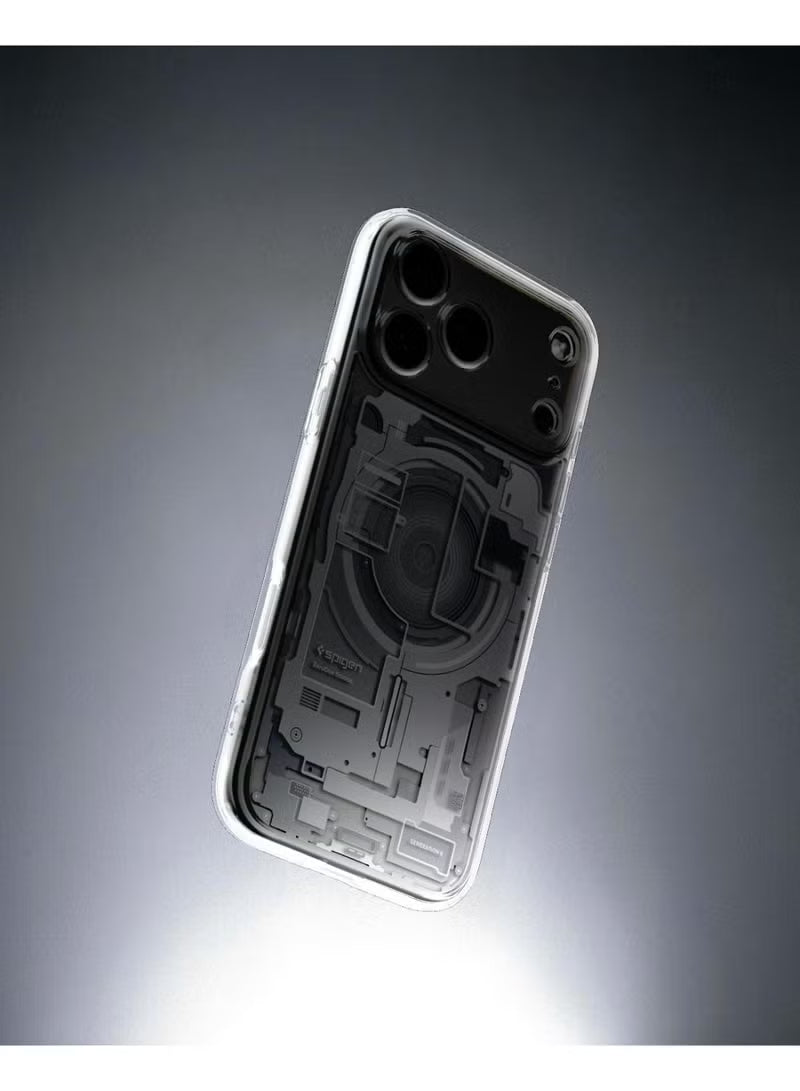 Ultra Hybrid MagFit iPhone 17 Pro Max Case Cover with MagSafe (2025) - Zero One White