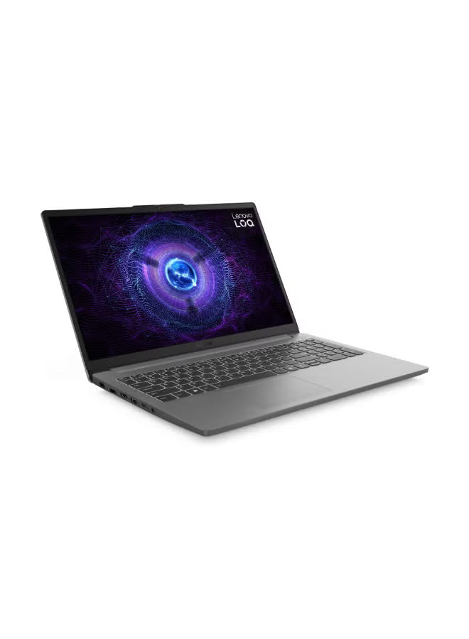 Lenovo LOQ 15IAX9E Gaming Laptop, 15.6-Inch FHD 144Hz IPS Display, Intel Core i5-12450HX, 16GB DDR5 RAM, 512GB SSD, NVIDIA GeForce RTX 3050 6GB, English Keyboard, Luna Grey