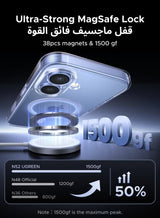 iPhone 17 Case Magsafe Strong Magnet Upgraded Shutter Button Delay Yellowing iPhone 17 Cover Military-Grade Protection Scratch-Resistant 17 phone case Magnetic Compatible with Magsafe Accessory