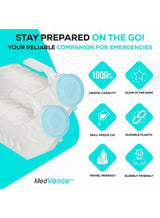 Men’s Urinals with Glow in the Dark Lid – 2 Pack