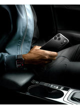 Rugged Armor MagFit iPhone 17 Pro MAX Case Cover with MagSafe and Carbon Fiber Textures (2025) - Matte Black