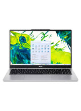 Acer Aspire Lite 15.6-Inch FHD IPS Laptop, Core i7-13620H, 16GB DDR5 RAM, 512GB SSD, DOS, English/Arabic, Silver