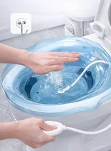 Sitz Bath for Toilet Seat with Flusher