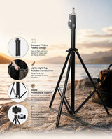 HAC-1027 Portable Photography Tripod with Folding Design