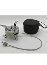 Toby’s Gas Stove-06 – 6800W Folding 3-Burner Camping Gas Stove with Piezo Ignition