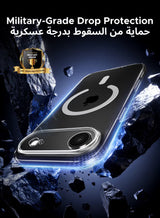 iPhone Air Case Magsafe Strong Magnet Upgraded Shutter Button Delay Yellowing iPhone Air Cover Military-Grade Protection Wear-Resistant 17 Air Case Magnetic Compatible with Magsafe Accessory