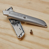 Stanley 2-10-099 Knife"99E" with retractable blade, Silver