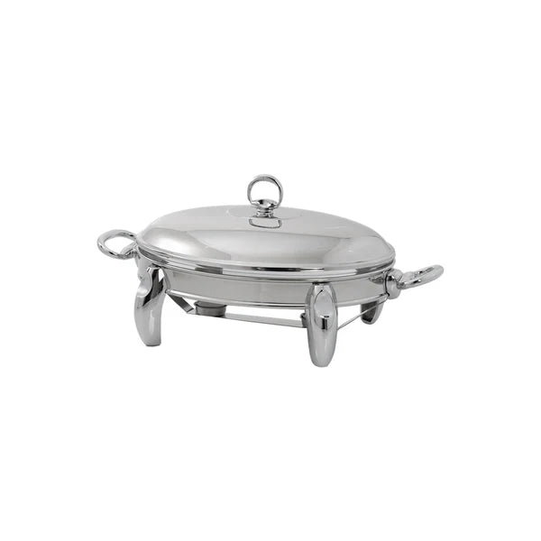 Chafing Dish Large Oval Silver 1018S
