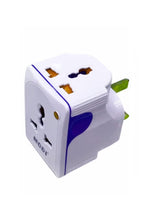 Q130 MODI 3-Way Adaptor with Square-Pin 13A MD-HWA5003