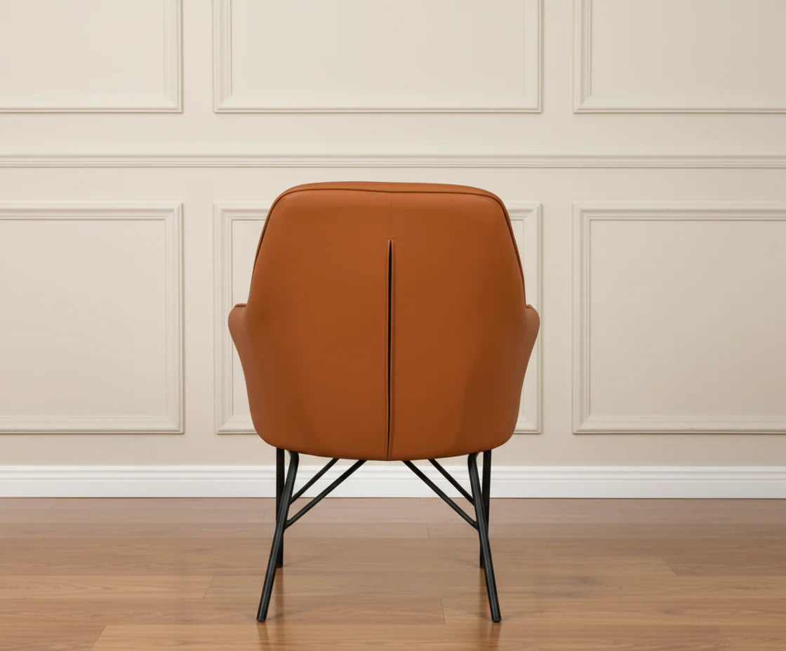 102 Arm Chair orange