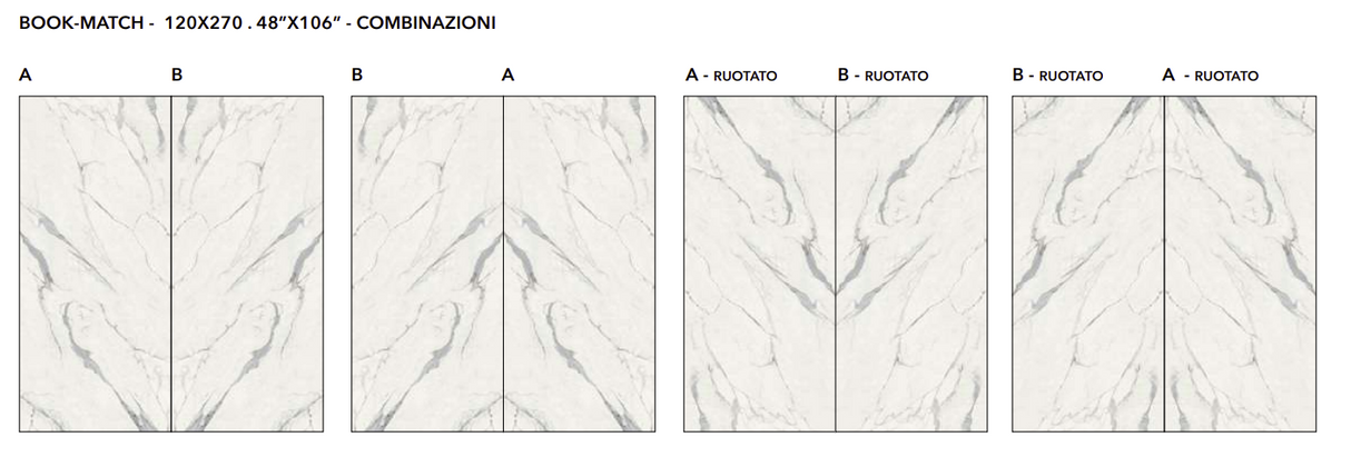 Tile-Statuario Super Bookmatch A (LCP)