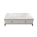 طاولة شاي C15-130 – سطح رخامي 