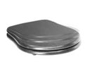 Retro Toilet Seat Cover – Black