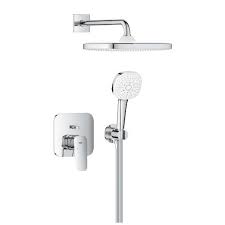 GROHE Cubeo Concealed Shower System with Tempesta 250, Chrome