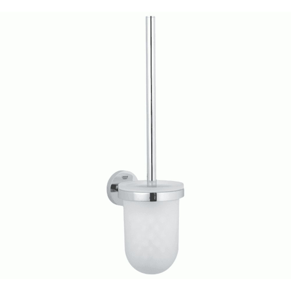 GROHE ESSENTIALS CUBE Wall‑Mounted Toilet Brush Holder