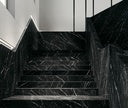 Black Marquina Stair Step